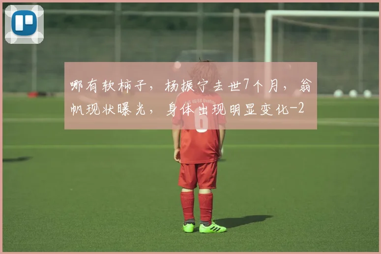 哪有软柿子,杨振宁去世7个月,翁帆现状曝光,身体出现明显变化